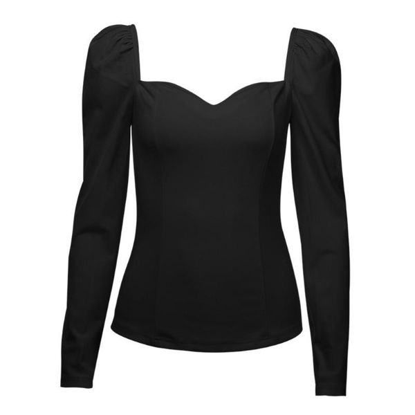 women's blouses & shirts autumn female ins slim waist long-sleeved t-shirt temperament square collar clothes 4 season, White
women's blouses & shirts autumn female ins slim waist long-sleeved t-shirt temperament square collar clothes 4 season, White