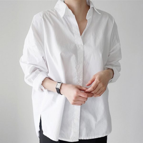 fashion woman blouses turn down collar office ladies cotton white blouse women long sleeve women shirts blusas c356 210426
fashion woman blouses turn down collar office ladies cotton white blouse women long sleeve women shirts blusas c356 210426