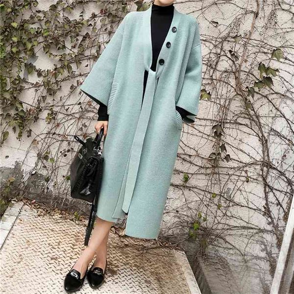 autumn winter women sweaters knitting warm korean style elegant casual long coat outerwear ladies swc8281 210427, Black
autumn winter women sweaters knitting warm korean style elegant casual long coat outerwear ladies swc8281 210427, Black
