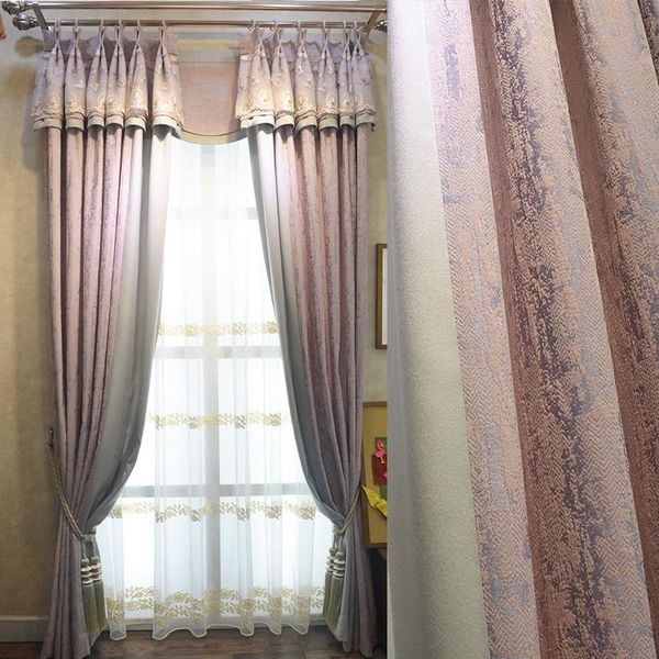 curtain & drapes sunshade american chenille pink bedroom lace finished products shade warm high-end simple modern living
curtain & drapes sunshade american chenille pink bedroom lace finished products shade warm high-end simple modern living