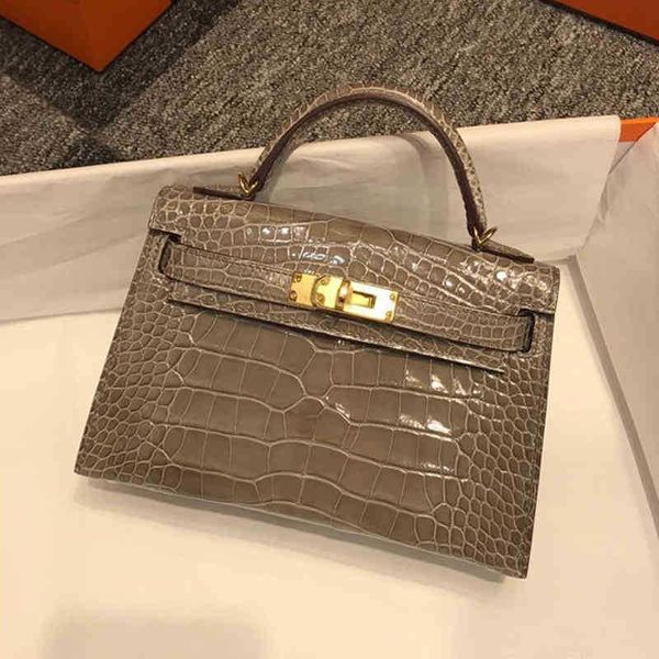 sports aima handbag new leather alligator bag in spring and summer 2121