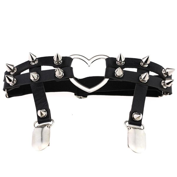 harajuku rivets clip garter for women punk gothic love heart lace leg belt ring handmade lingerie leather harness white 1pc, White;black
harajuku rivets clip garter for women punk gothic love heart lace leg belt ring handmade lingerie leather harness white 1pc, White;black