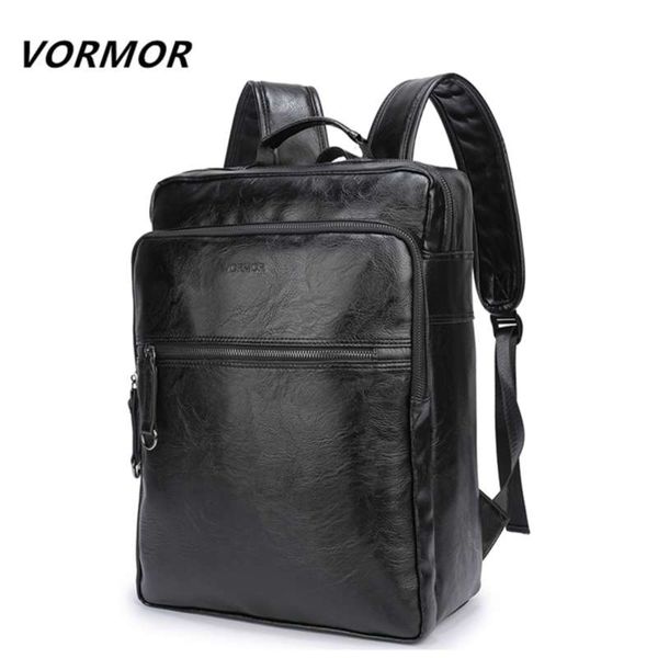 vormor brand waterproof 15.6 inch lapbackpack men pu leather backpacks for teenager men casual daypacks mochila male 210929
vormor brand waterproof 15.6 inch lapbackpack men pu leather backpacks for teenager men casual daypacks mochila male 210929