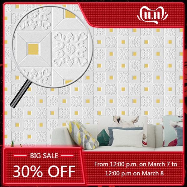 wall stickers 3d wallpaper decor foam waterproof covering for kids living room diy background
wall stickers 3d wallpaper decor foam waterproof covering for kids living room diy background