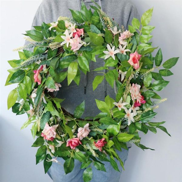 1pc spring wreath simulation oncidium viridis emulation leaf garland home festival hanging decor decorative flowers & wreaths
1pc spring wreath simulation oncidium viridis emulation leaf garland home festival hanging decor decorative flowers & wreaths