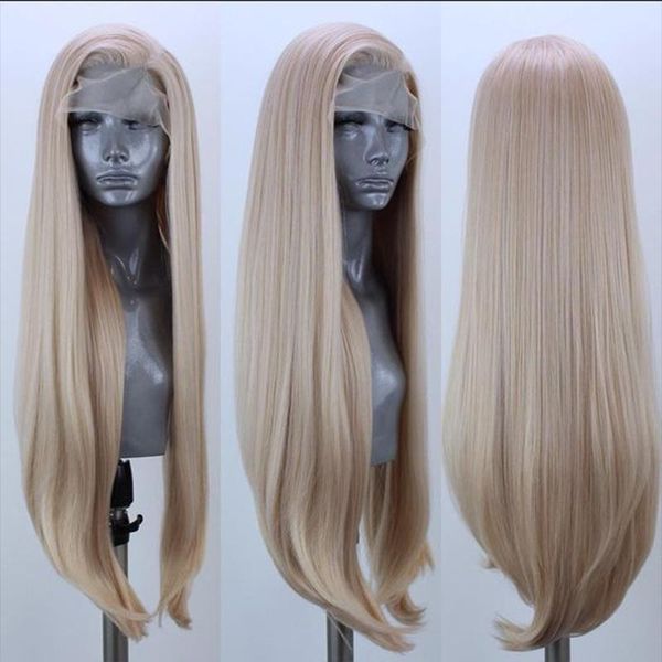 synthetic wigs lace front blonde half hand tied for women heat resistant fiber hair straight wig 24 inches cosplay, Black
synthetic wigs lace front blonde half hand tied for women heat resistant fiber hair straight wig 24 inches cosplay, Black