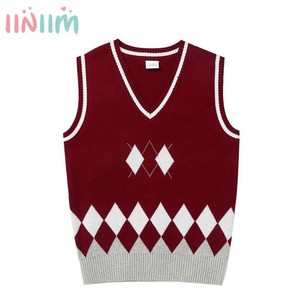 kids boys girls fashion knitted vest casual spring pullover rhombus school uniform sweater waistcoat sleeveless v-neck tank, Camo
kids boys girls fashion knitted vest casual spring pullover rhombus school uniform sweater waistcoat sleeveless v-neck tank, Camo