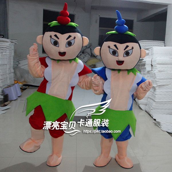 mascot costumes calabash brothers mascot costume lovely calabash boy mascots chinese cartoon character cosplay costume carnival costume, Black;red
mascot costumes calabash brothers mascot costume lovely calabash boy mascots chinese cartoon character cosplay costume carnival costume, Black;red
