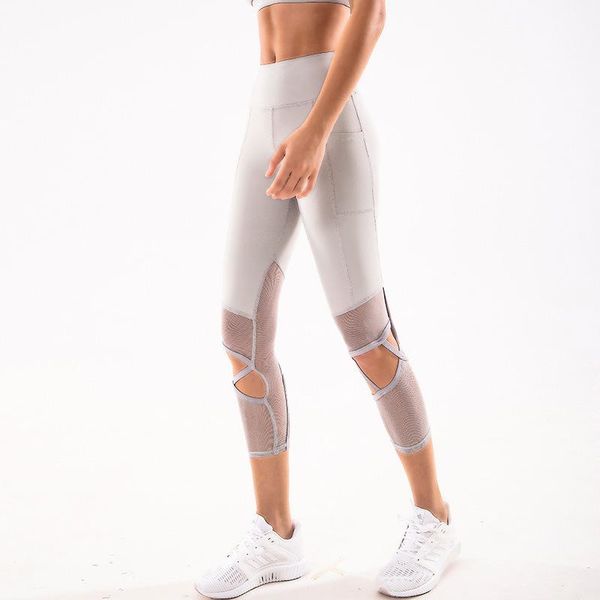 yoga outfits anti-sweat high waist sport seamless hollow out mesh spliced women nylon athletic capri pants fitness slim cropped tights, White;red
yoga outfits anti-sweat high waist sport seamless hollow out mesh spliced women nylon athletic capri pants fitness slim cropped tights, White;red