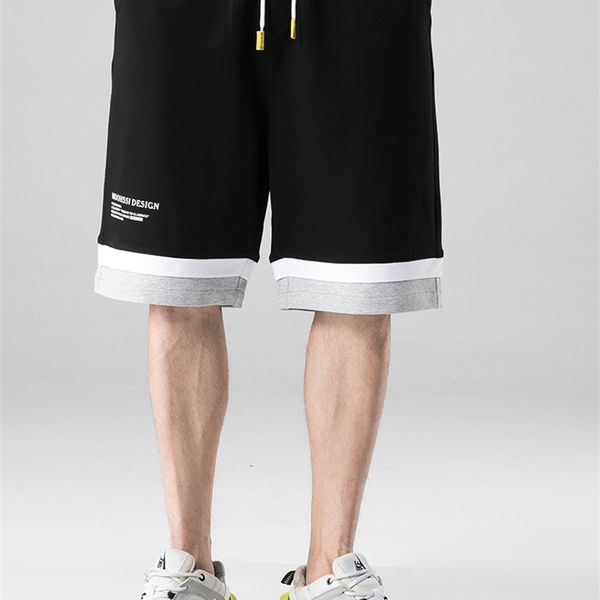 men's summer casual korean loose shorts men's fashion brand youth sports pants, White;black
men's summer casual korean loose shorts men's fashion brand youth sports pants, White;black