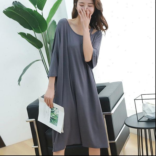 summer plus size night women sleepwear dress loose soft strapless nightgowns sleepshirts sleepdress home outfits, Black;red
summer plus size night women sleepwear dress loose soft strapless nightgowns sleepshirts sleepdress home outfits, Black;red