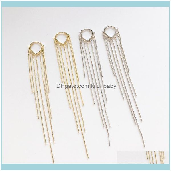 jewelrysterling sier handmade long chain tassel love heart hoop earrings for women oorbellen & hie drop delivery 2021 ic160, Golden;silver
jewelrysterling sier handmade long chain tassel love heart hoop earrings for women oorbellen & hie drop delivery 2021 ic160, Golden;silver