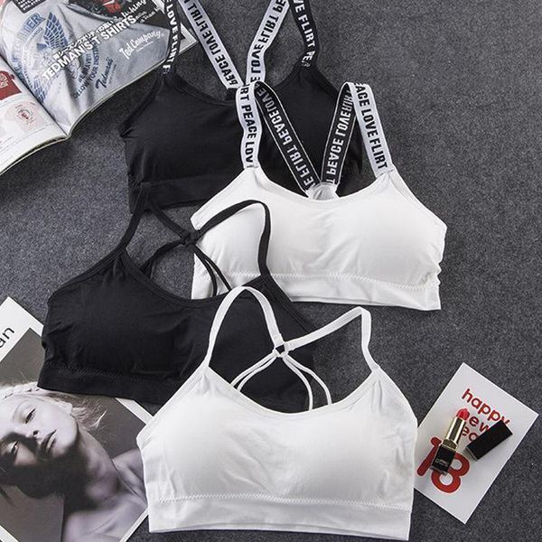letter sports bras women push up fitness running yoga bra jogging gym sport female sportswear black outfit
letter sports bras women push up fitness running yoga bra jogging gym sport female sportswear black outfit
