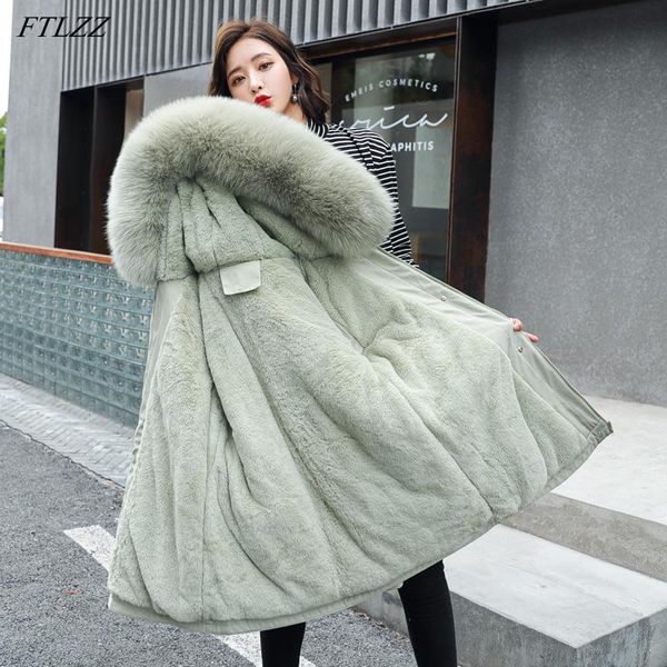 women's down & parkas large fur collar hooded jacket winter coat women thickness cotton padded overcoat -30 degree snow outwear lining, Black
women's down & parkas large fur collar hooded jacket winter coat women thickness cotton padded overcoat -30 degree snow outwear lining, Black