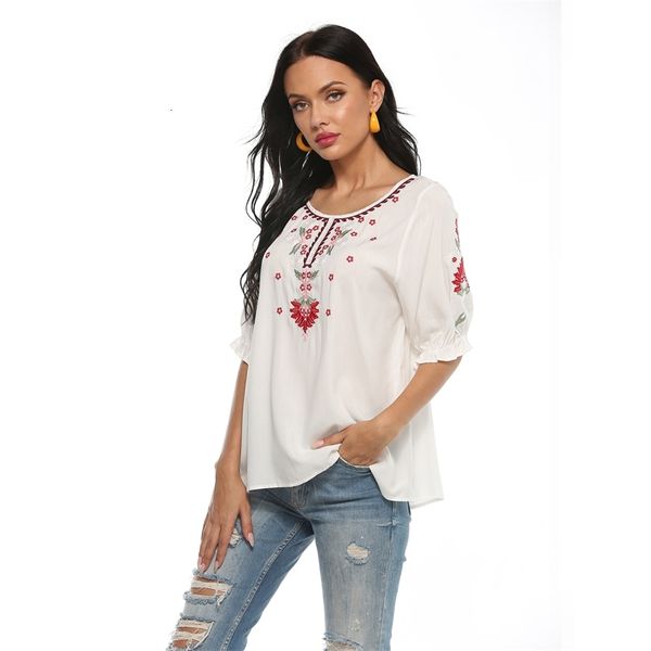 women's tanks & camis cotton linen blouses women summer embroidery o neck loose casual t-shirts with short sleeve plue size fe, White
women's tanks & camis cotton linen blouses women summer embroidery o neck loose casual t-shirts with short sleeve plue size fe, White