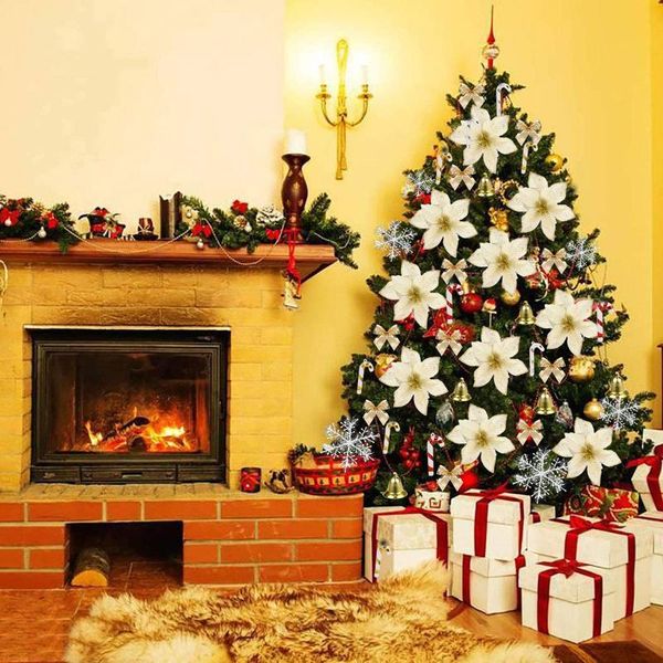 christmas decorations 120pcs creative diy tree decoration set delicate fake flower snowflake bell cane ornament for house party
christmas decorations 120pcs creative diy tree decoration set delicate fake flower snowflake bell cane ornament for house party