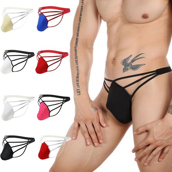 men's g-strings men solid g strings thong underwear ice silk gay sissy tanga hombre jockstrap penise bag breathable thin, Black;brown
men's g-strings men solid g strings thong underwear ice silk gay sissy tanga hombre jockstrap penise bag breathable thin, Black;brown