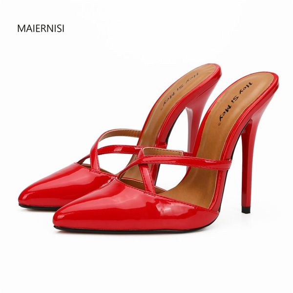 slippers pattern shoes woman ladies high heels quality extra fashion net red 13cm thin heel nightclub -16 17 maiernisi, Black
slippers pattern shoes woman ladies high heels quality extra fashion net red 13cm thin heel nightclub -16 17 maiernisi, Black