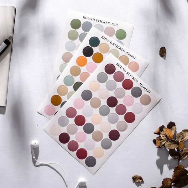 2pcs/set morandi round sticker multifunctional basic mark stickers diy diary decor journal school supplies decorative objects & figurines
2pcs/set morandi round sticker multifunctional basic mark stickers diy diary decor journal school supplies decorative objects & figurines