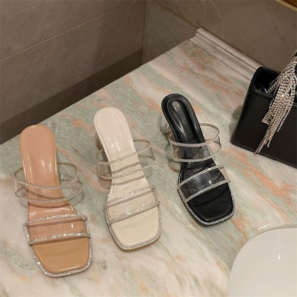 slippers transparent glitter slides high-heeled shoes lady square heel low slipers women jelly block 2021 crystal pu pumps rubbe, Black
slippers transparent glitter slides high-heeled shoes lady square heel low slipers women jelly block 2021 crystal pu pumps rubbe, Black