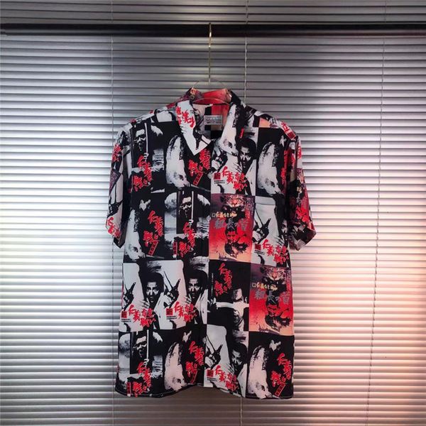 men's casual shirts wacko maria shirt women 1:1 -quality streetwear tees for men clothing z67n, White;black
men's casual shirts wacko maria shirt women 1:1 -quality streetwear tees for men clothing z67n, White;black