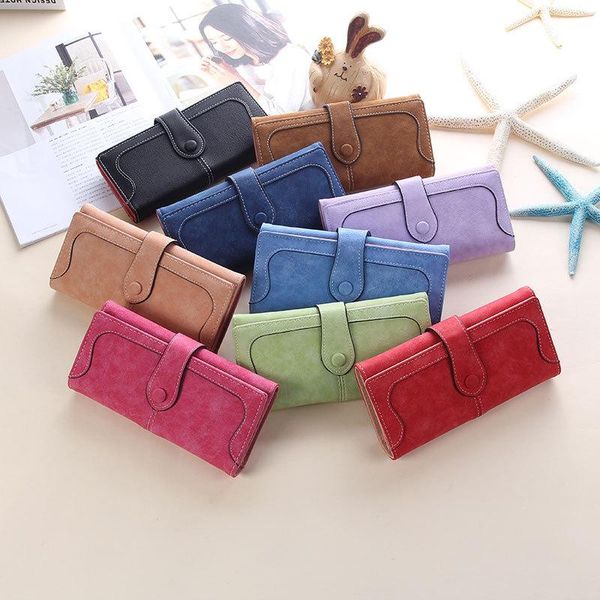 test female card holder leather wallets long purse women retro high capacity wallet clutch ladies 2021 money coin bag, Red;black
test female card holder leather wallets long purse women retro high capacity wallet clutch ladies 2021 money coin bag, Red;black