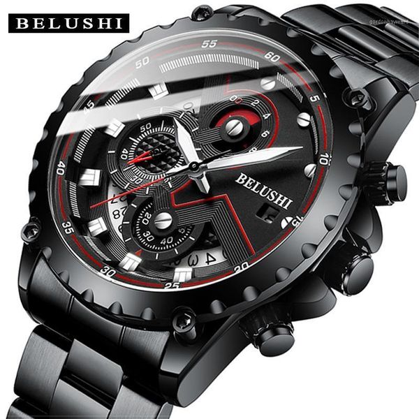 fashion 2021 mens watches belushi chronograph full steel waterproof quartz watch men date sports clock wristwatches, Slivery;brown
fashion 2021 mens watches belushi chronograph full steel waterproof quartz watch men date sports clock wristwatches, Slivery;brown