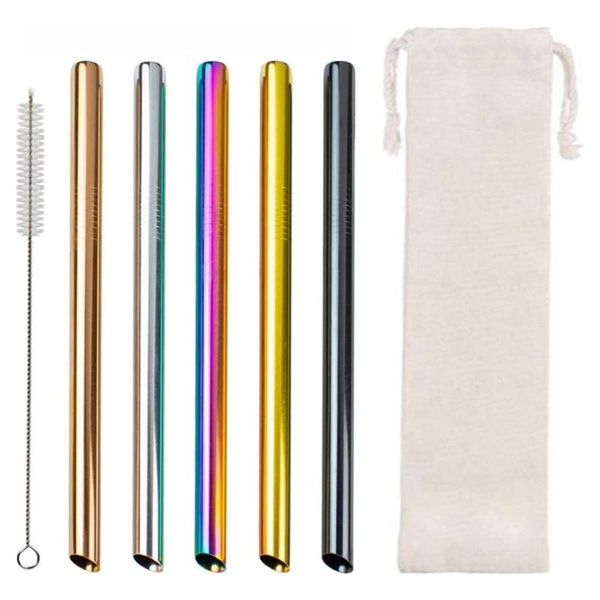 drinking straws 12mm extra wide boba tea metal straw stainless steel jumbo straight reusable pointed set brush pouches
drinking straws 12mm extra wide boba tea metal straw stainless steel jumbo straight reusable pointed set brush pouches