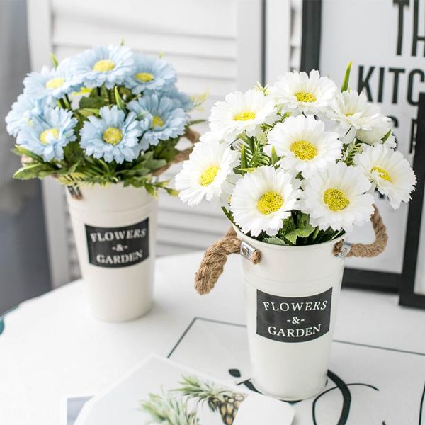artificial flowers with ceramic vase silk daisy flower arrangements table centerpieces for living room home wedding bouquet decorative & wre
artificial flowers with ceramic vase silk daisy flower arrangements table centerpieces for living room home wedding bouquet decorative & wre