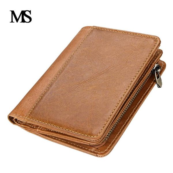 wallets 100% genuine leather rfid vintage men's wallet short hasp with coin pocket small zipper male purse card holders, Red;black
wallets 100% genuine leather rfid vintage men's wallet short hasp with coin pocket small zipper male purse card holders, Red;black