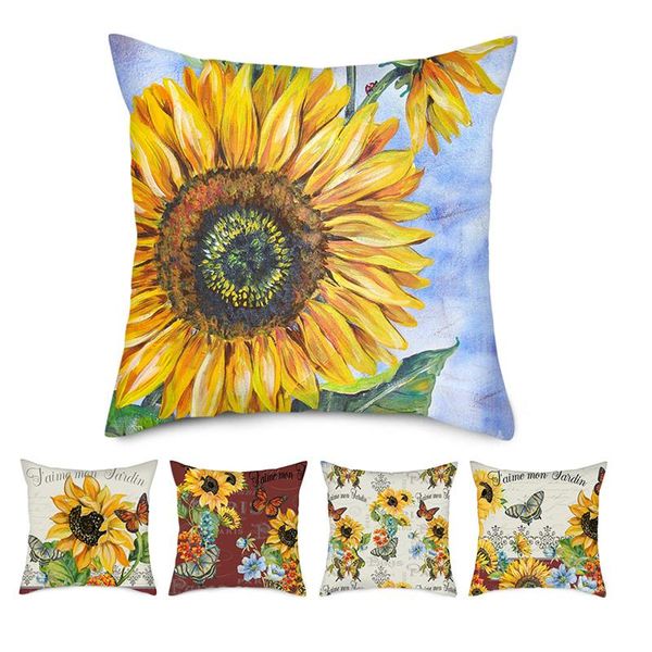fuwatacchi sunflowers printed pillow case rural scenery cock cushion covers for home sofa decorative throw 45*45cm
fuwatacchi sunflowers printed pillow case rural scenery cock cushion covers for home sofa decorative throw 45*45cm