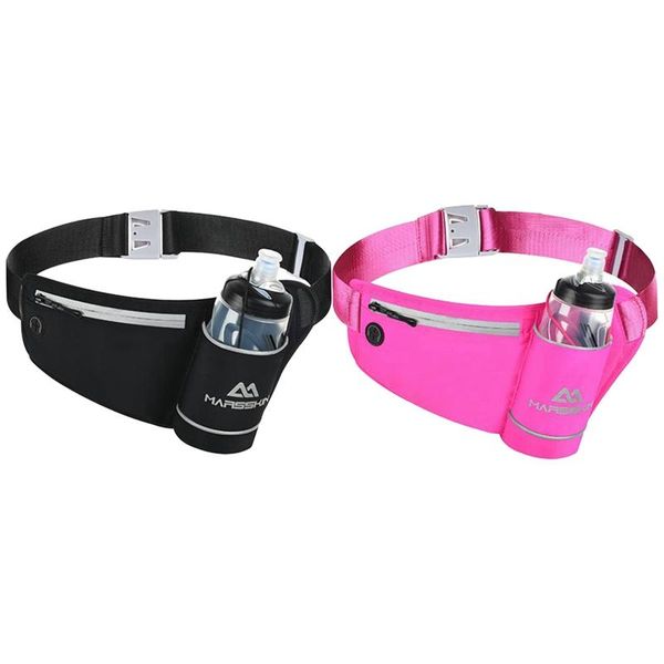 2x marathon jogging cycling running hydration belt waist bag rose red & black outdoor bags
2x marathon jogging cycling running hydration belt waist bag rose red & black outdoor bags