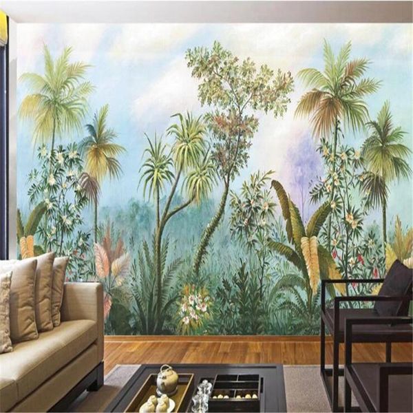 wallpapers milofi custom 3d large wallpaper mural hand-painted garden forest rainforest banana coconut tree retro sofa background wall
wallpapers milofi custom 3d large wallpaper mural hand-painted garden forest rainforest banana coconut tree retro sofa background wall