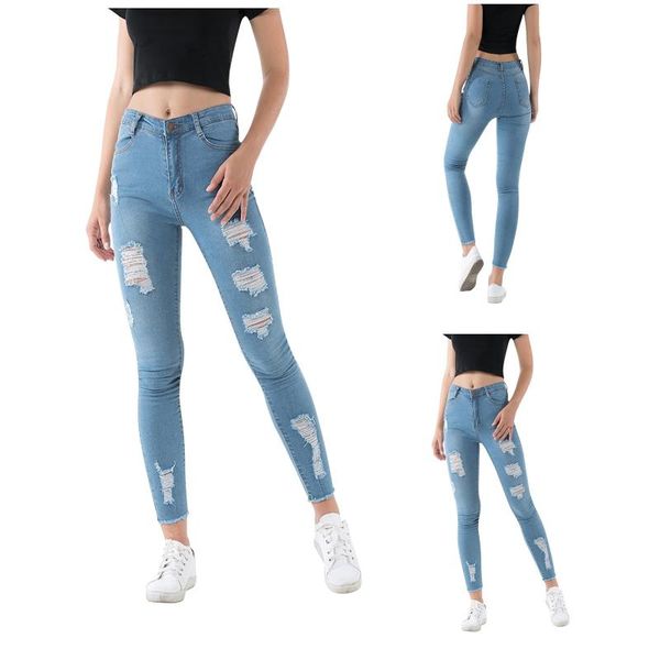 women's jeans womens comfy summer elastic waist pockets casual bull-puncher knickers skinny hip pencil pants stretch, Blue
women's jeans womens comfy summer elastic waist pockets casual bull-puncher knickers skinny hip pencil pants stretch, Blue