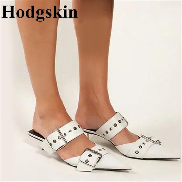 slippers street fashion metal buckle women's rome thin high heel pointed toe slides outdoor party dress hollow pumps, Black
slippers street fashion metal buckle women's rome thin high heel pointed toe slides outdoor party dress hollow pumps, Black