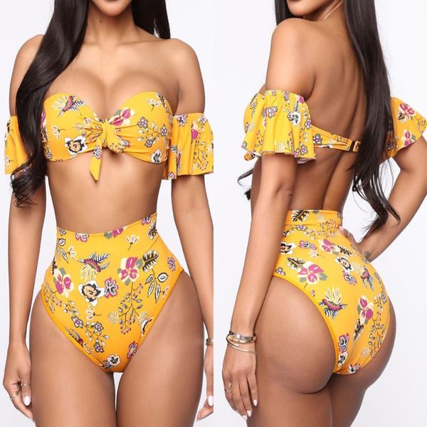 one-piece suits summer bikini set two piece swimwear printed flower swimsuit plus size s-5xl bathing suit high waist beachwear
one-piece suits summer bikini set two piece swimwear printed flower swimsuit plus size s-5xl bathing suit high waist beachwear