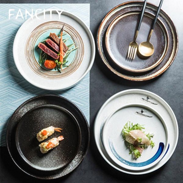 creative pizza pan baking ceramic plate japanese sushi restaurant fashionable deep large round dishes & plates
creative pizza pan baking ceramic plate japanese sushi restaurant fashionable deep large round dishes & plates