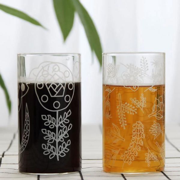 wine glasses high borosilicate water cup transparent glass household plant pattern printing heat-resistant tea kitchen accessories
wine glasses high borosilicate water cup transparent glass household plant pattern printing heat-resistant tea kitchen accessories