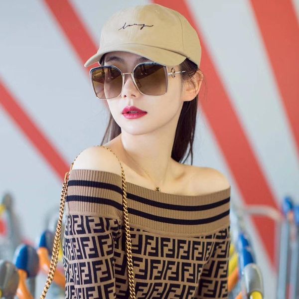 sunglasses retro women's big frame original brand glasses metal uv400, White;black
sunglasses retro women's big frame original brand glasses metal uv400, White;black