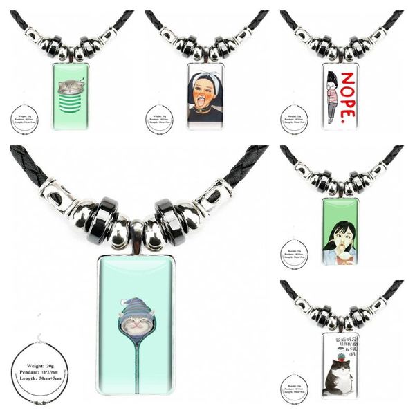 pendant necklaces for schoolgirl maxi funny cat thick lips odd girl potato chips fashion necklace handmade rectangle shape choker black hema, Silver
pendant necklaces for schoolgirl maxi funny cat thick lips odd girl potato chips fashion necklace handmade rectangle shape choker black hema, Silver