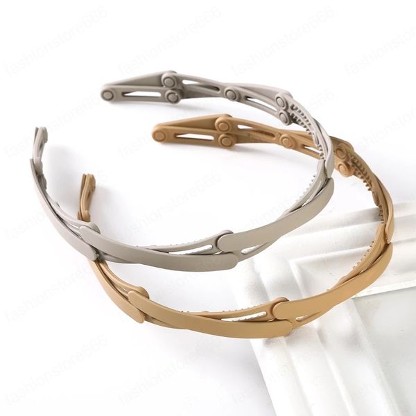 telescopic hairbands portable folding bundled headbands female summer invisible hair hole tooth non-slip hair accessories, Silver
telescopic hairbands portable folding bundled headbands female summer invisible hair hole tooth non-slip hair accessories, Silver