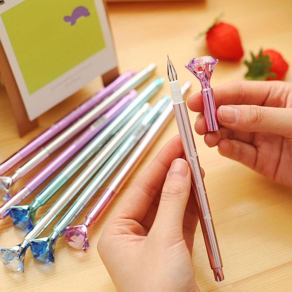 gel pens carats diamond pen 0.5mm black kandelia stationery office school supplies caneta escolar
gel pens carats diamond pen 0.5mm black kandelia stationery office school supplies caneta escolar