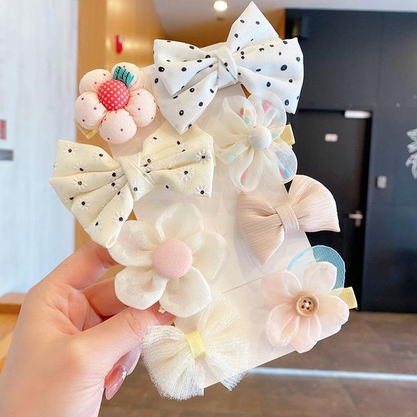 hair accessories 8pcs/set bow hairpins sets sweet cute kids clip big knit flower barrettes clips for girls fashion, Slivery;white
hair accessories 8pcs/set bow hairpins sets sweet cute kids clip big knit flower barrettes clips for girls fashion, Slivery;white