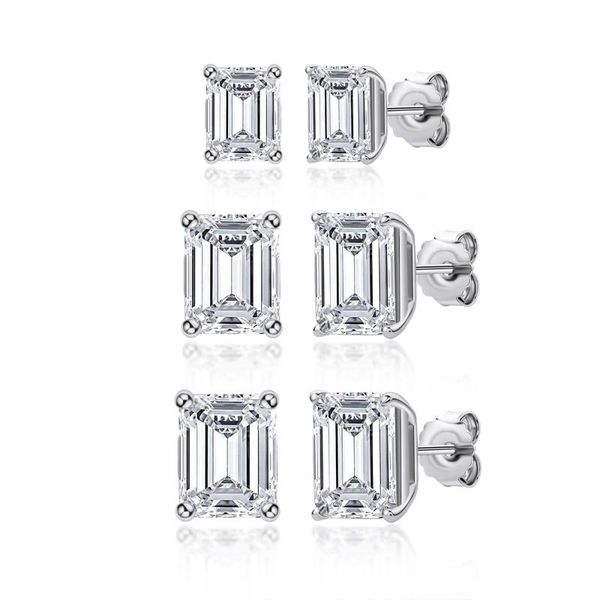 stud handmade emerald cut anu lab diamond classic simple s925 earrings for ladies anniversary gift, Golden;silver
stud handmade emerald cut anu lab diamond classic simple s925 earrings for ladies anniversary gift, Golden;silver