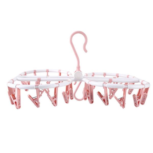 hangers & racks 2021 32-clip multi-function round rough foldable underwear drying rack brand pp environmental protection
hangers & racks 2021 32-clip multi-function round rough foldable underwear drying rack brand pp environmental protection