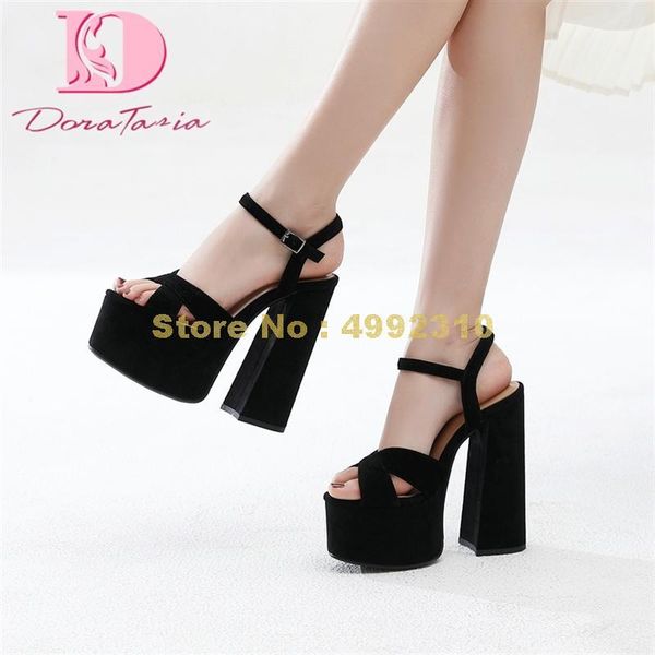 dress shoes genuine leather women sandals peep toe platform square heels pumps summer casual, Black
dress shoes genuine leather women sandals peep toe platform square heels pumps summer casual, Black