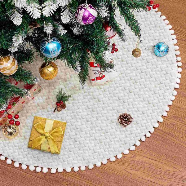 christmas decorations imikeya 91cm xmas tree decoration chrisrtmas skirt cushion indoor party embellishment floor mat around (white)
christmas decorations imikeya 91cm xmas tree decoration chrisrtmas skirt cushion indoor party embellishment floor mat around (white)