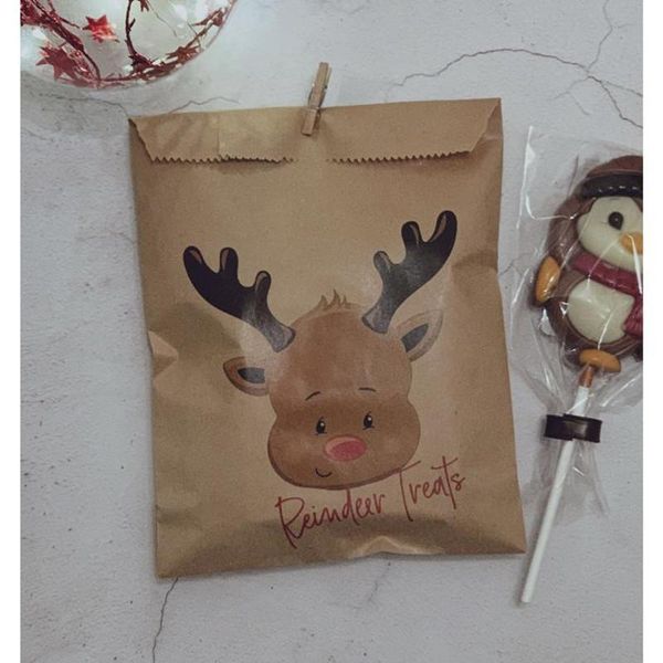 gift wrap custom reindeer sweets treats cookies paper bag with mini peg-food buffet treat bags-treat bags
gift wrap custom reindeer sweets treats cookies paper bag with mini peg-food buffet treat bags-treat bags