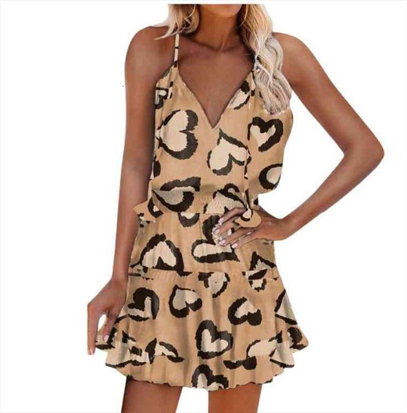 heart leopard print vestidos women dresses summer casual spaghetti strap v neck sleeveless mini dress beach sundress party robe, Black;gray
heart leopard print vestidos women dresses summer casual spaghetti strap v neck sleeveless mini dress beach sundress party robe, Black;gray