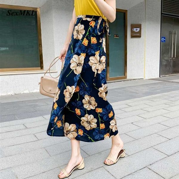 women wrap skirts summer korean fashion clothing floral print long skirt elegant holiday beach maxi y2k midi skirt 210528, Black
women wrap skirts summer korean fashion clothing floral print long skirt elegant holiday beach maxi y2k midi skirt 210528, Black